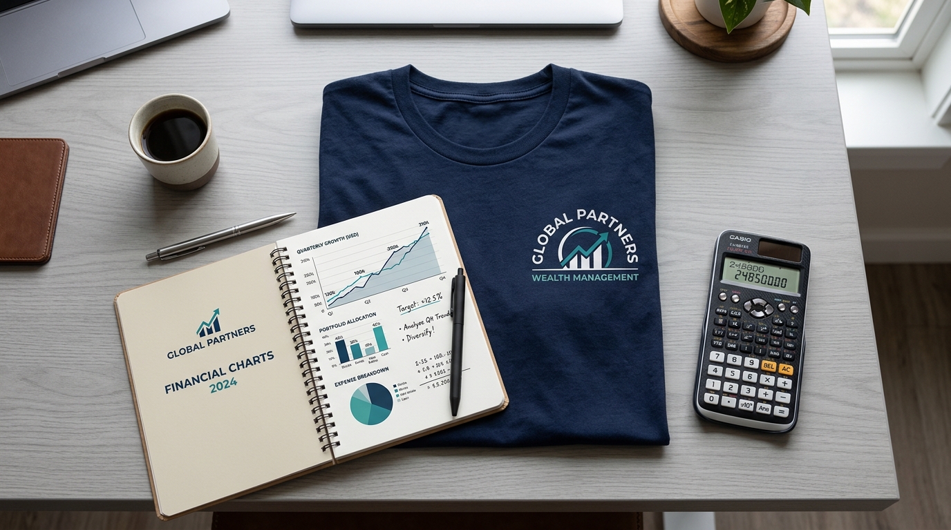 How to Price Your Custom T-Shirts for Maximum Profit Calculator and financial charts with a t-shirt